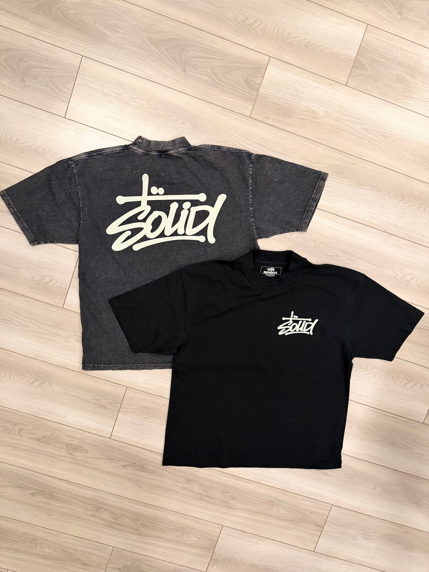 SOLID LAZY TEE